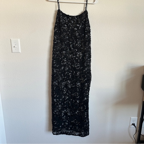 NWOT Rag and Bone Jolene sequins embroidered midi dress - Picture 4 of 14
